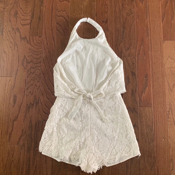 Mustard Seed Halter Neck Romper - Picture 2 of 2